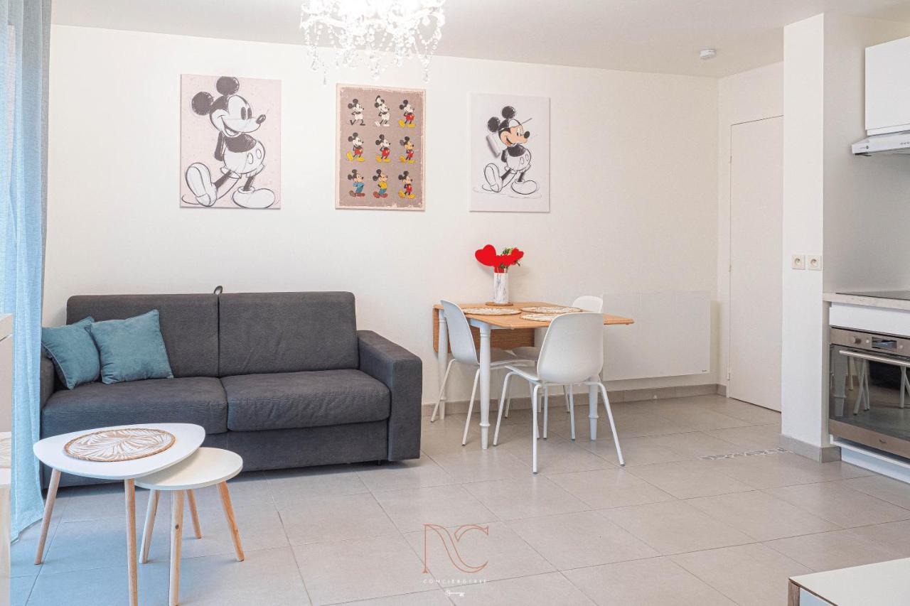 *Disneyland-Paris* 4Pers, Parking, Wifi Chessy  Bagian luar foto